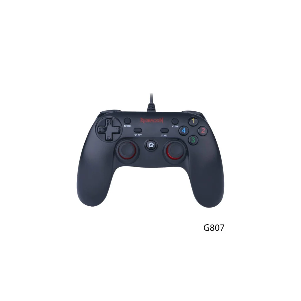 Redragon Saturn G807 USB-Gamepad mit Kabel für PC und PS3