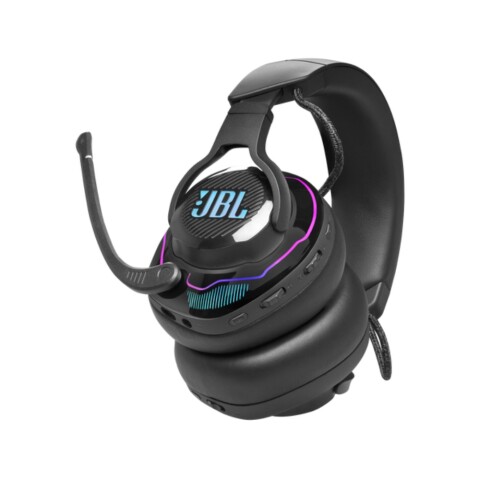 JBL Quantum 910 kabelloses Gaming-Headset mit ANC und Head-Tracking, Schwarz
