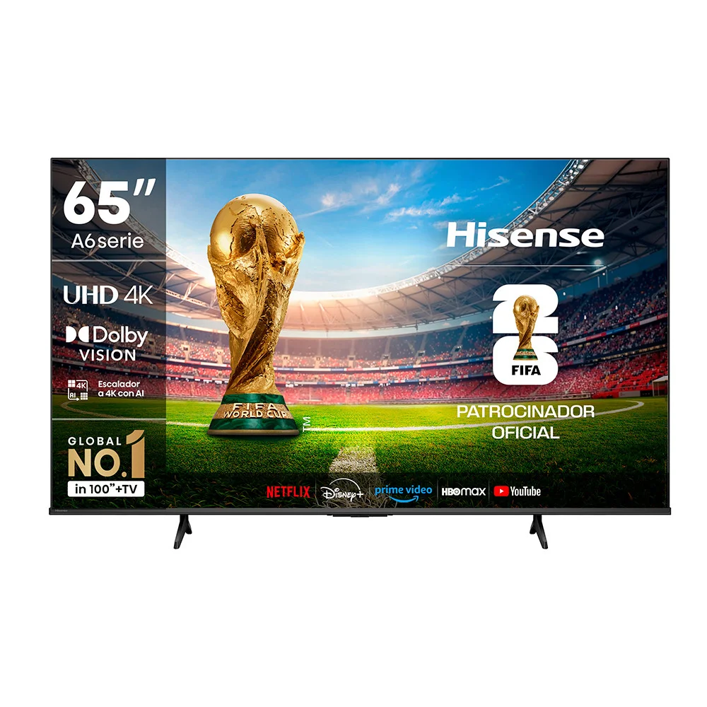 Hisense 65" Q6N QLED 4K Smart TV, Google TV (65Q6N)