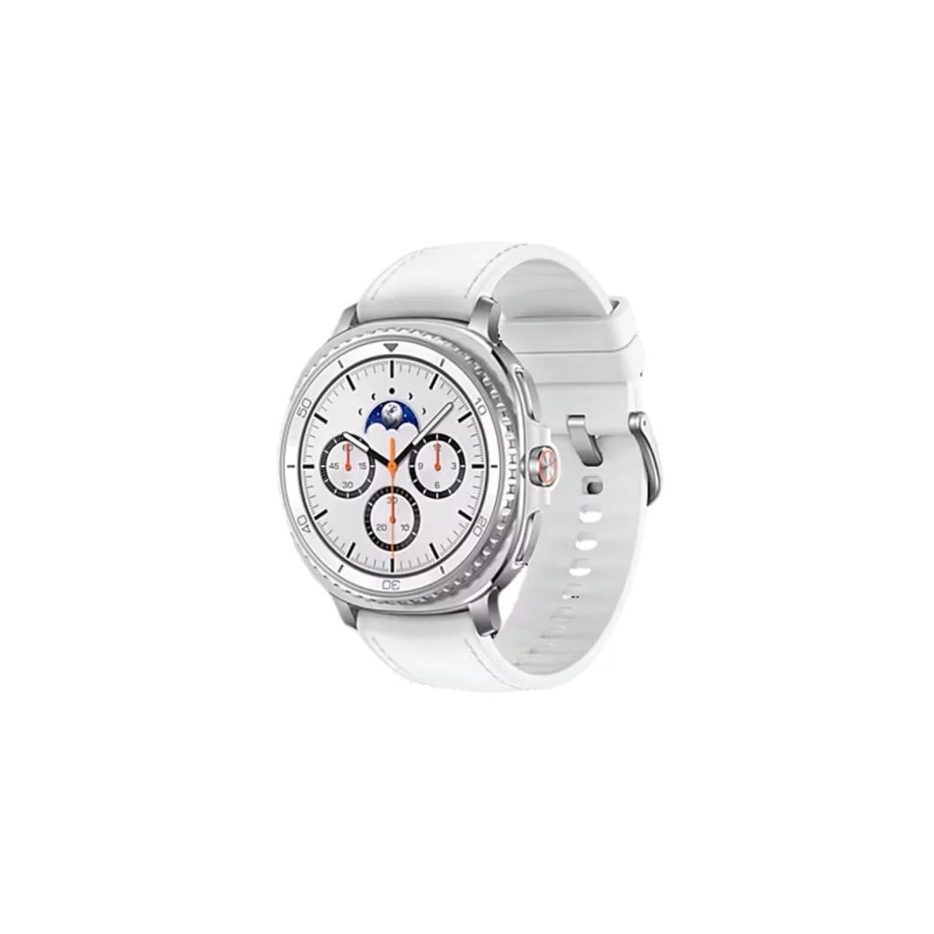 Samsung Galaxy Watch8 Classic 46 mm Bluetooth Smartwatch, White (SM-L500)