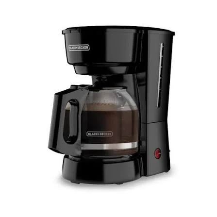 Cafetera de goteo Black+Decker CM0916 Vortex, 12 tazas, negra