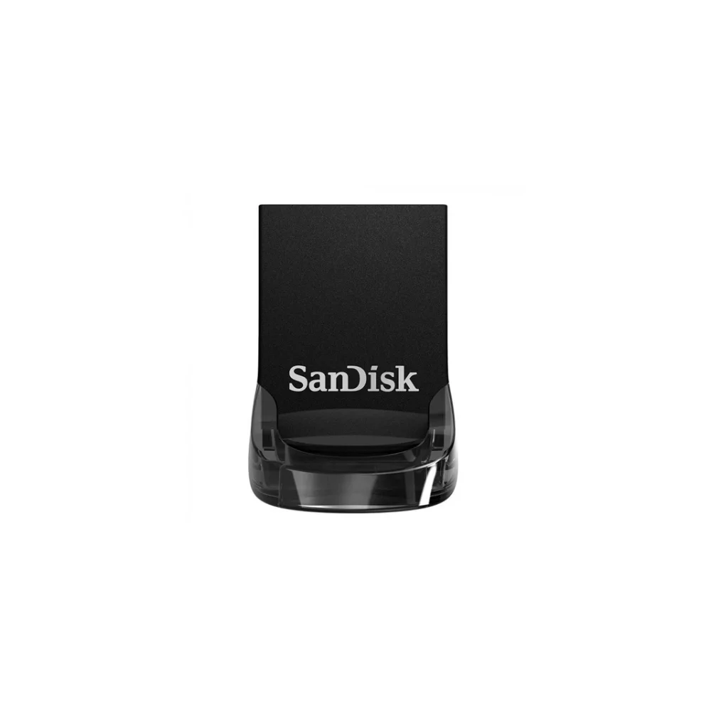 Pendrive mini SanDisk Ultra Fit de 128 GB, USB 3.2, negro (SDCZ430)