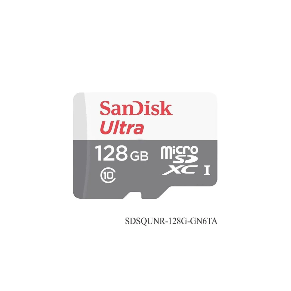 Tarjeta de memoria microSDXC SanDisk Ultra de 128 GB, hasta 100 MB/s, Clase 10