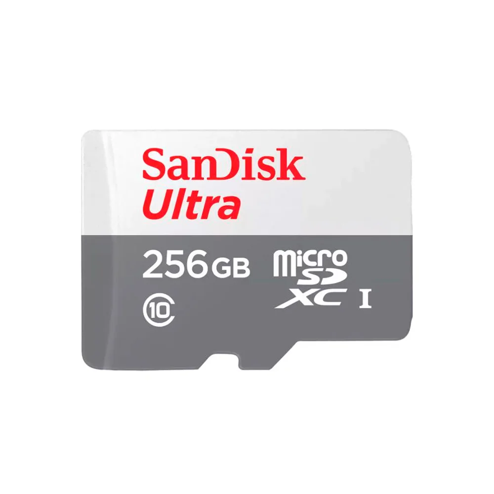 Tarjeta de memoria microSDXC SanDisk Ultra de 256 GB, hasta 100 MB/s, Clase 10
