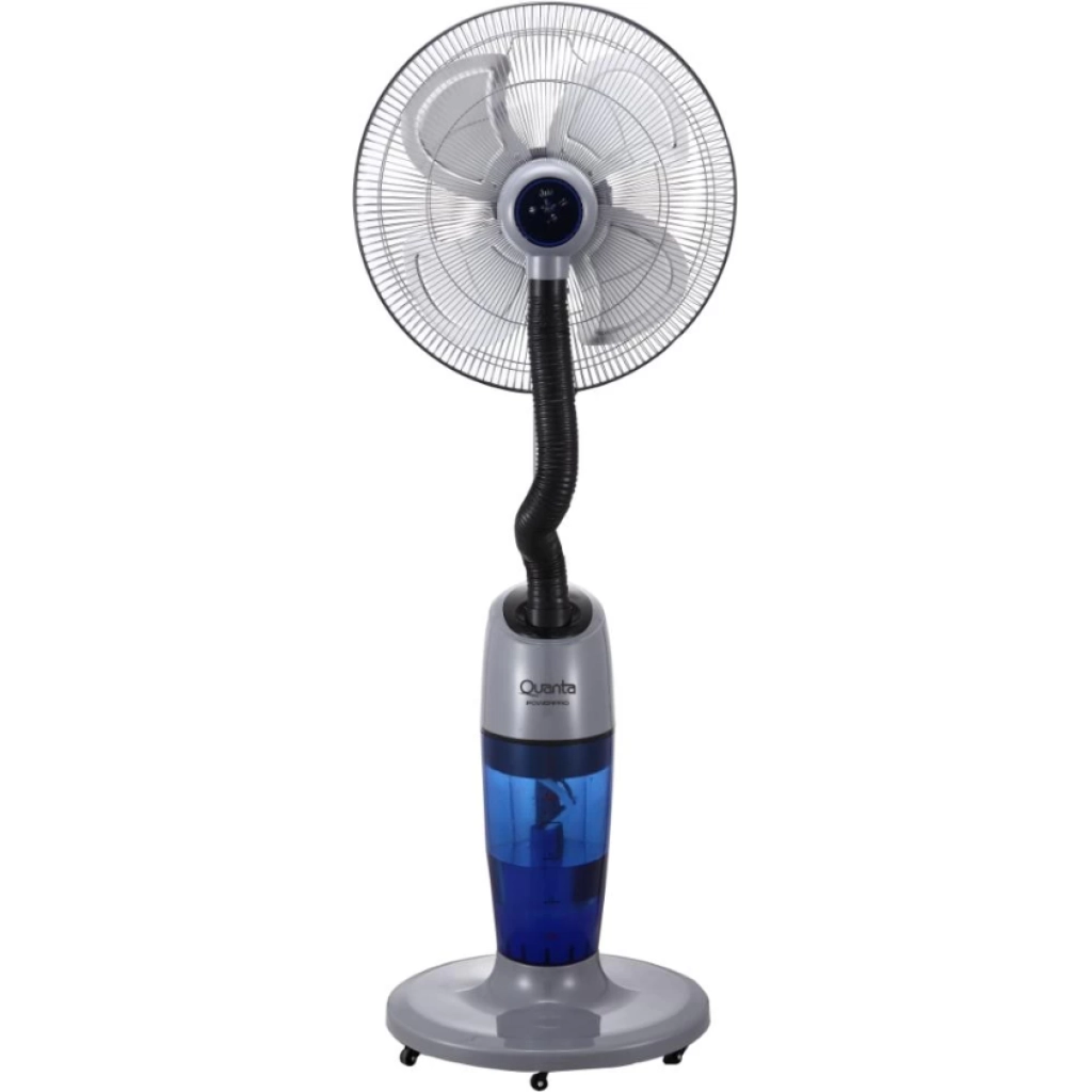 Ventilador com umidificador Quanta PowerPro QTVH240, 20", tanque de 6,5 L, 240 W, com rodas