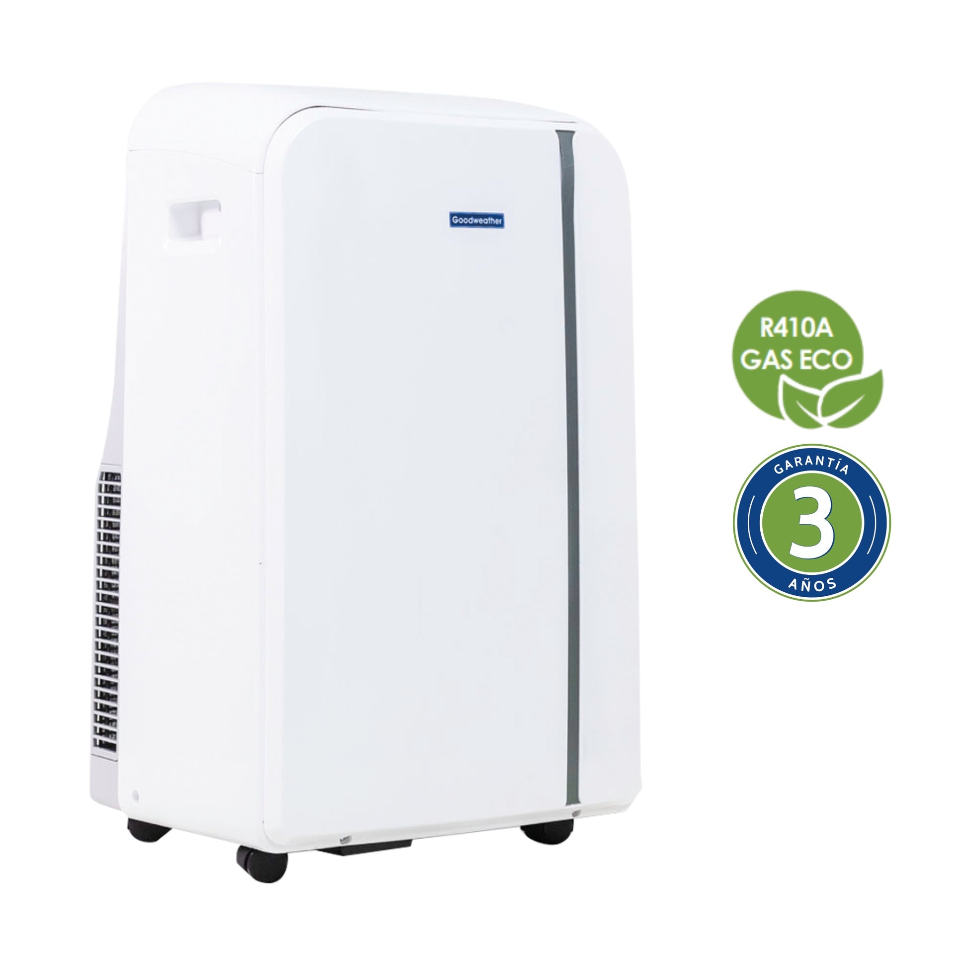 Aire acondicionado portátil Goodweather GW-12HRPWI, 12.000 BTU, deshumidificador, control remoto