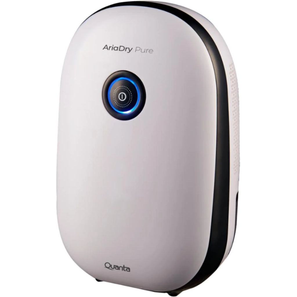 Deshumidificador Quanta AriaDry Pure QTDAP550, 550 ml/día, tanque de 1,1 L, blanco