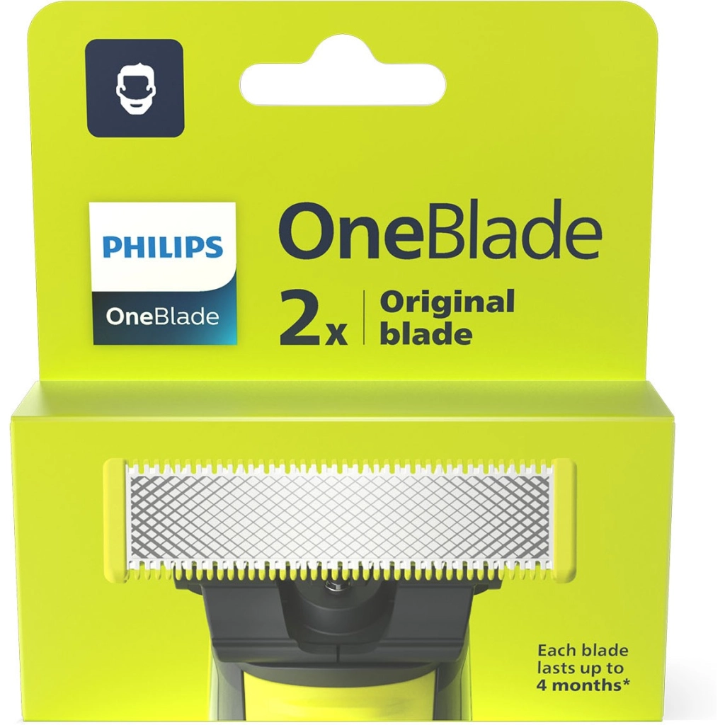 Cuchillas de repuesto Philips OneBlade QP220/51, pack de 2