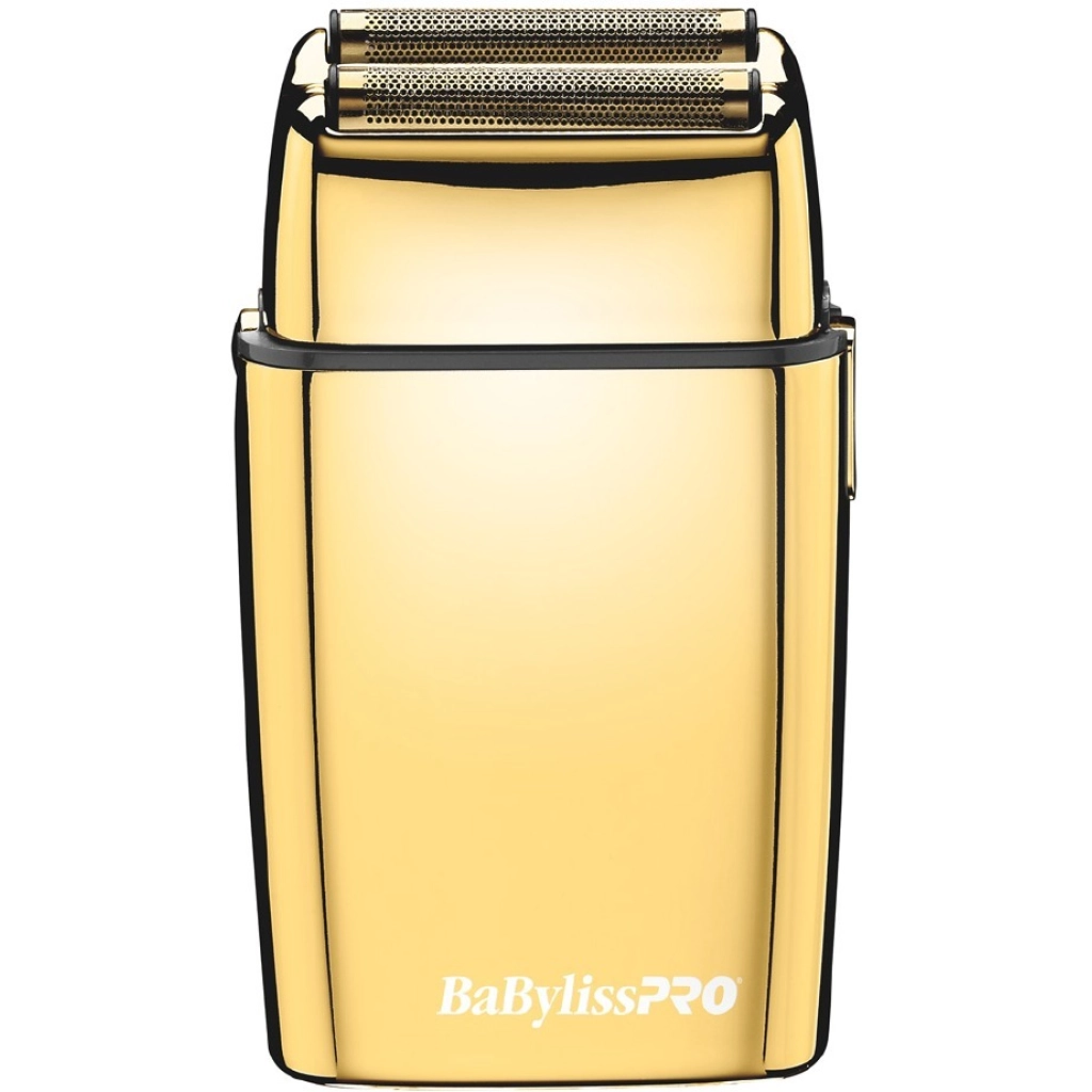 Barbeador BaBylissPRO GoldFX FX02 de lâmina dupla, dourado