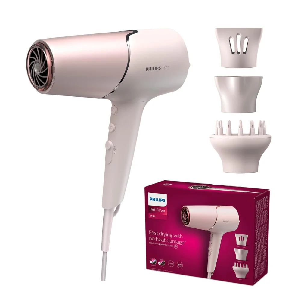 Secador de cabelo Philips Série 5000 BHD530/00, 2300 W, ThermoShield