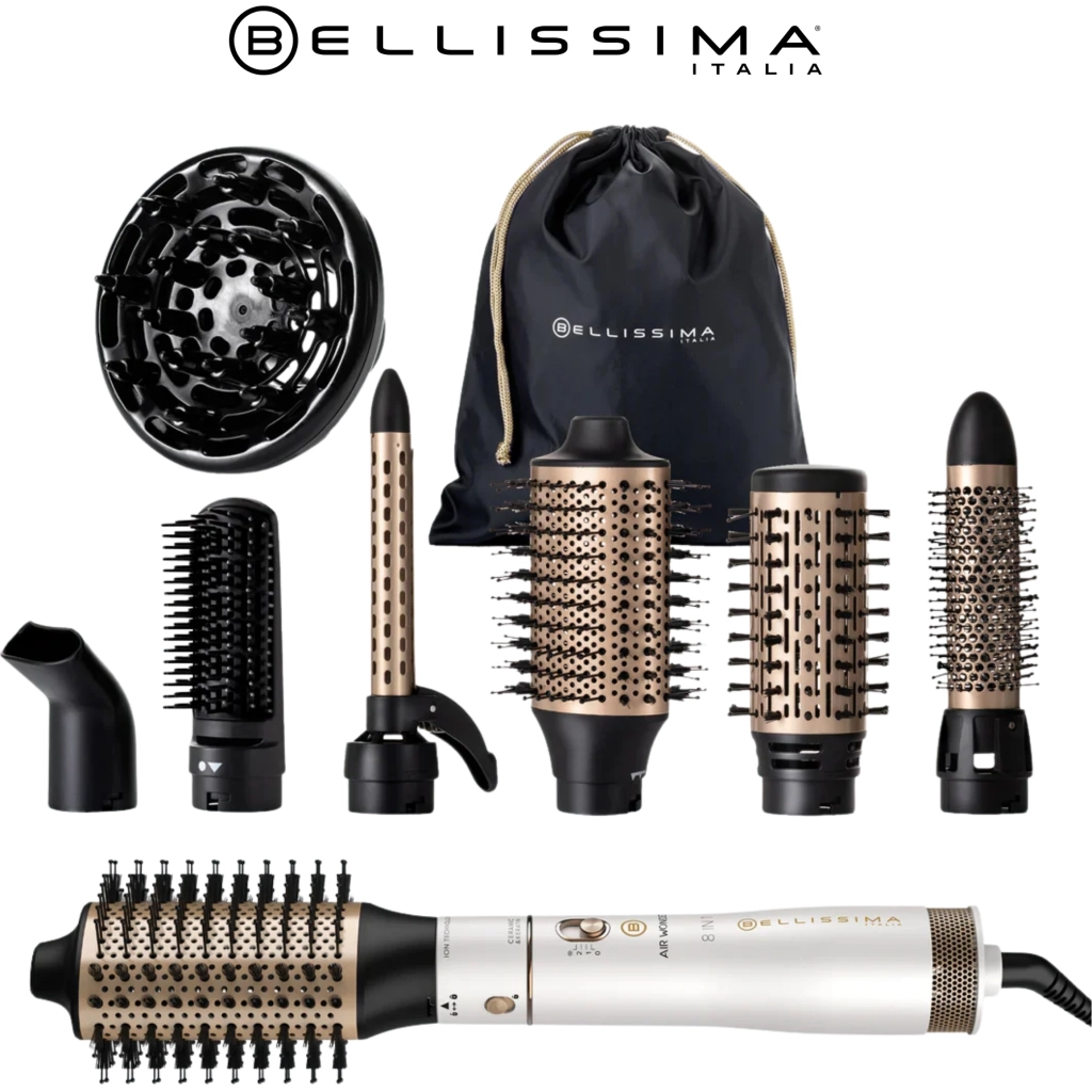 Escova secadora Bellissima Air Wonder 8 em 1