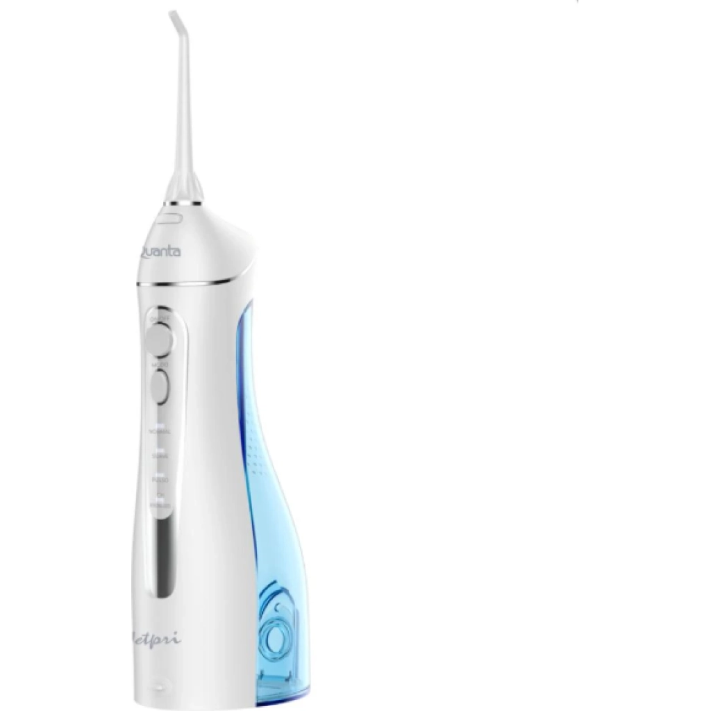 Irrigador bucal portátil Quanta QTIPJ305 JetPro recarregável, IPX7