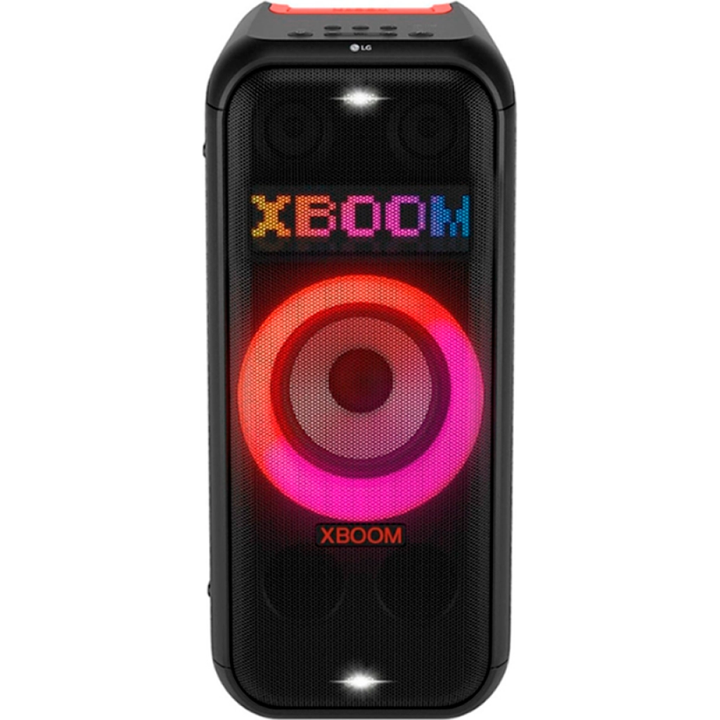 LG XBOOM XL7S Portable Party Speaker, 250 W, with Wheels and LED Display, Black