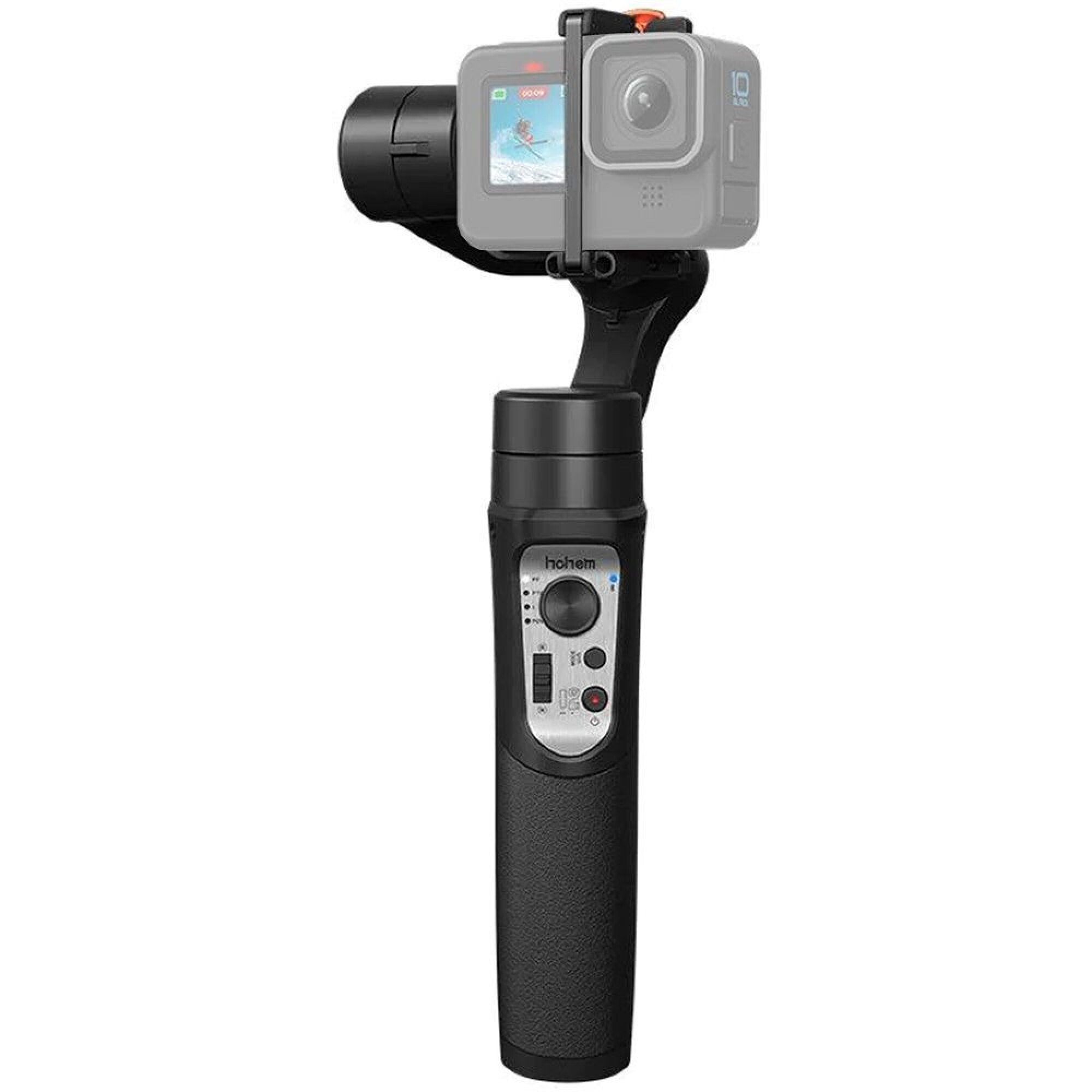 Hohem iSteady Pro 4 3-Axis Gimbal for Action Cameras, Black