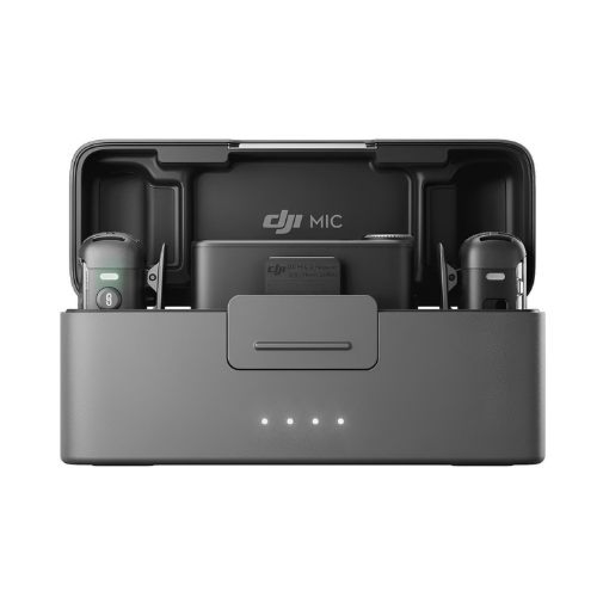DJI Mic 2 Wireless Microphone Kit, 2 Transmitters, 1 Receiver and Charging Case