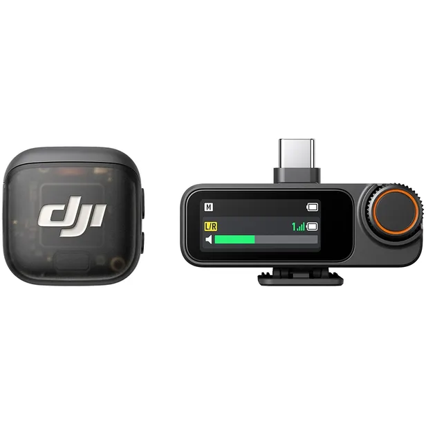 DJI Mic 3 Wireless Microphone, 1 TX + 1 RX