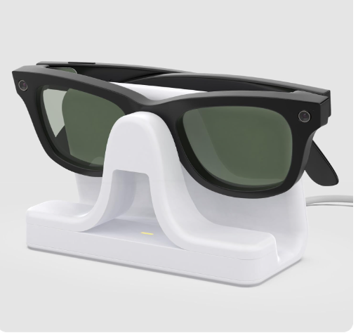 TUSITA Charging Stand and Cable for Ray-Ban Meta Smart Glasses